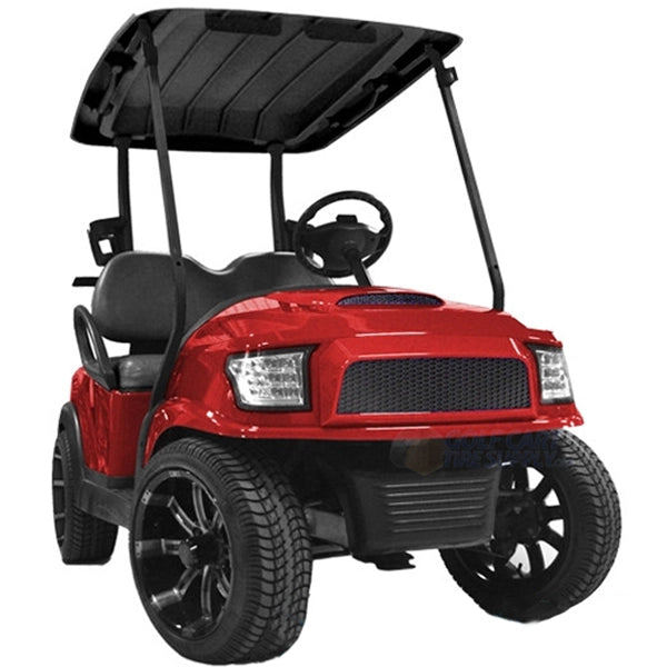 Club Car Precedent, Onward, Tempo ALPHA Red Street Body Kit with Ultimate Plus Light Kit (Fits 2004-Up)