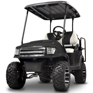 Club Car Precedent, Onward, Tempo ALPHA Black Off-Road Body Kit with Ultimate Plus Light Kit (Fits 2004-Up)