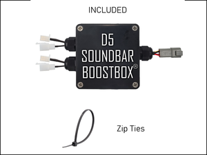 Evolution D5 Soundbar BoostBox