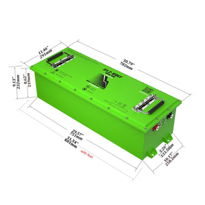 Bolt Energy 48V 160Ah "BIG" Lithium Battery Bundle for Club Car Golf Carts