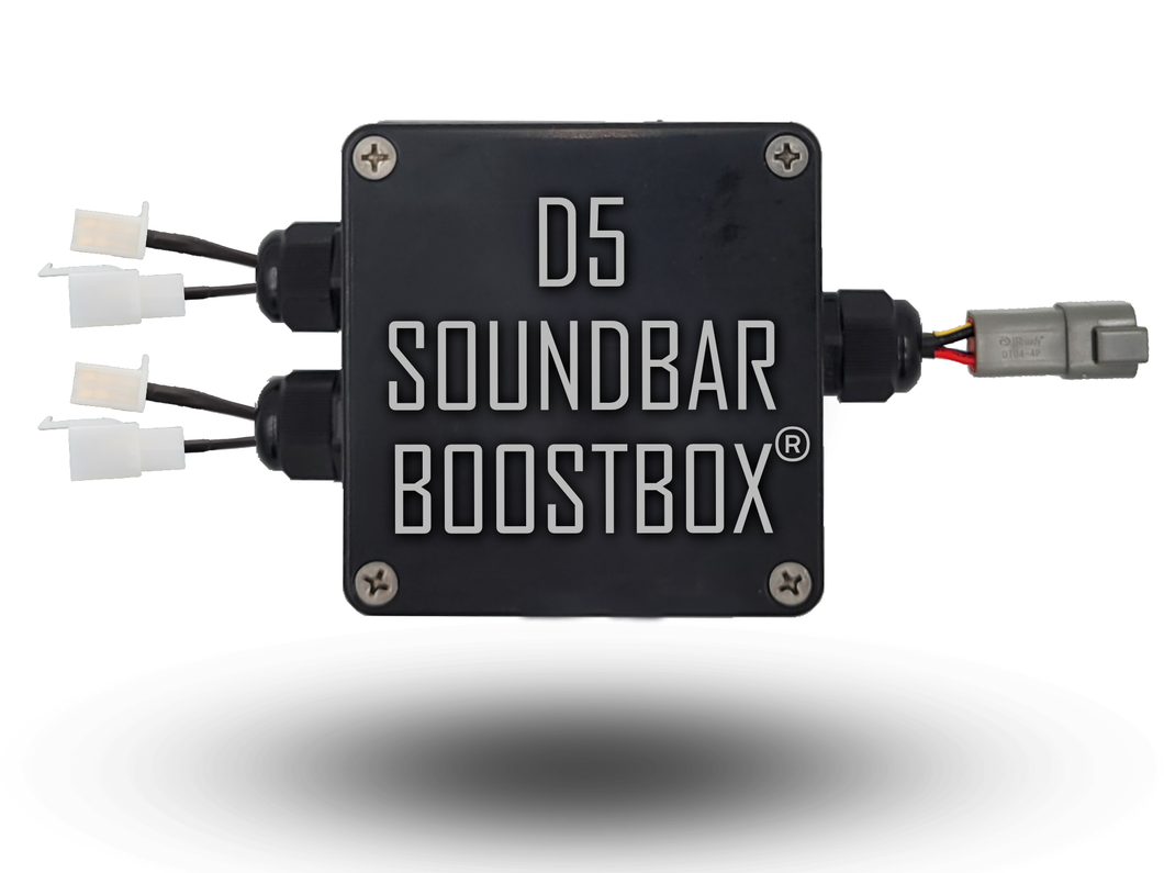 Evolution D5 Soundbar BoostBox