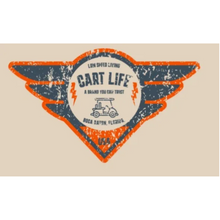 Load image into Gallery viewer, Cart Life Throw Back Natural T-Shirt