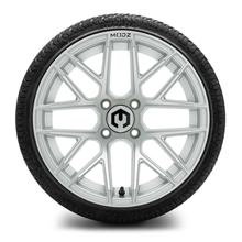 Load image into Gallery viewer, MODZ® 15-Inch Matrix Silver Wheels &amp; 20&quot; Arisun Cruze 20.5-Inch Street Tires Combo