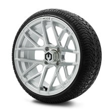 Load image into Gallery viewer, MODZ® 15-Inch Matrix Silver Wheels &amp; 20&quot; Arisun Cruze 20.5-Inch Street Tires Combo