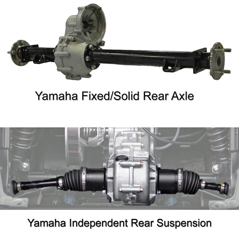 Yamaha - 4” MadJax King XD Lift Kit for Yamaha G29/Drive & Drive2 with  Solid/Fixed Rear Axle