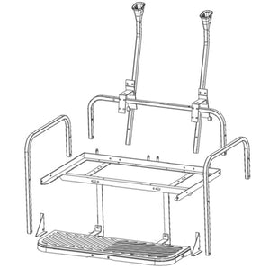 GTW MACH3 Flip Frame Only Club Car Precedent, Tempo, & Onward